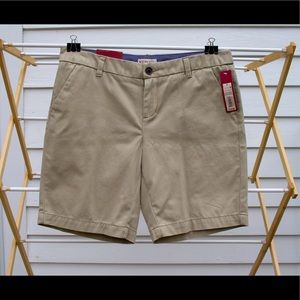 Khaki chino shorts